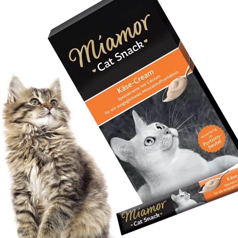 Miamor Cat Cream com queijo para gatos