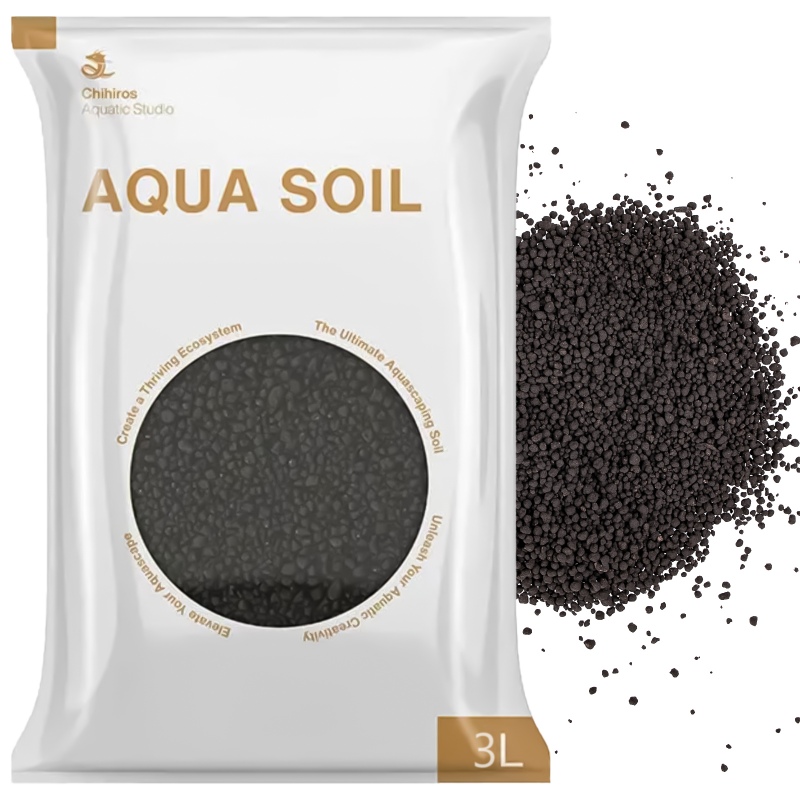 Chihiros Aqua Soil 3L voor een planten aquarium