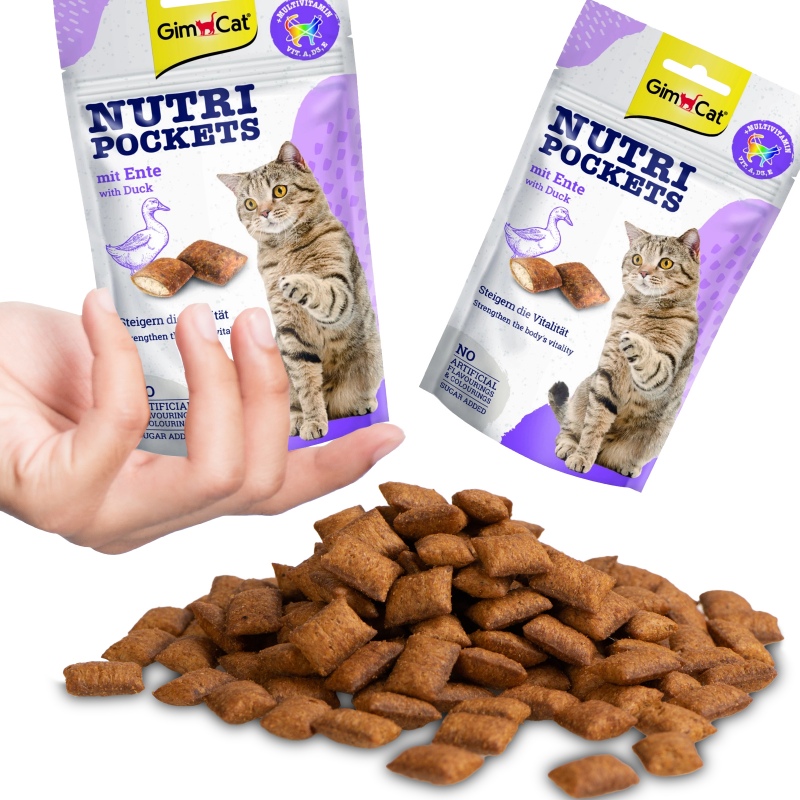 GimCat Nutri Pochets з качкою