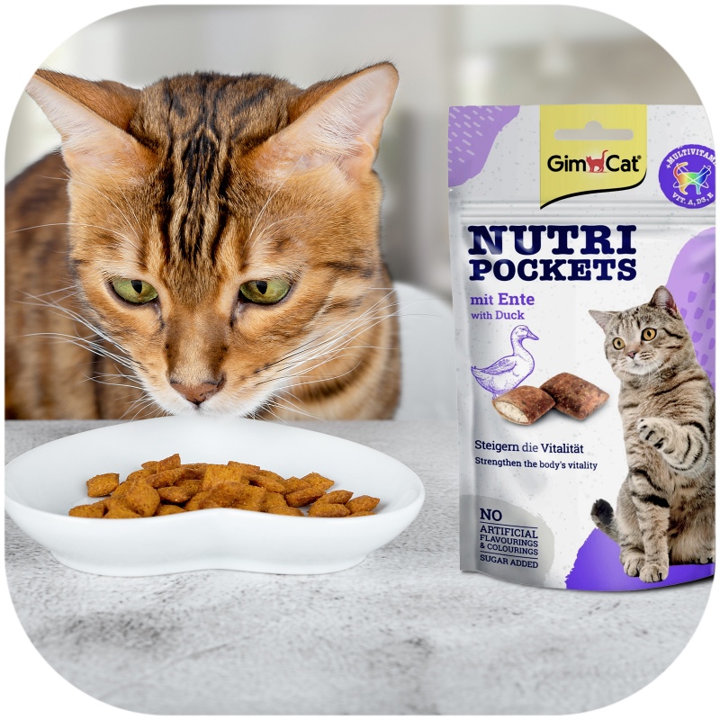 GimCat Nutri Pochets - kasside vitamiinipalsamid