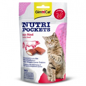 GimCat Nutri Pochets - kocia przekąska na kłaczki