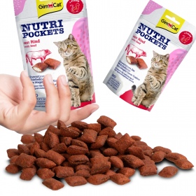 GimCat Nutri Pochets Fiber - kasside maius