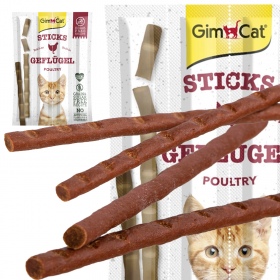 GimCat Sticks 95% Carne - Salsichas para Gatos