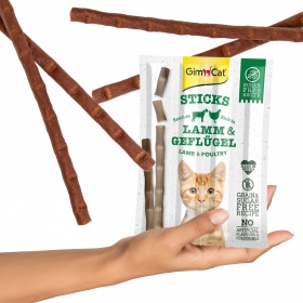 GimCat Sticks - Salsichas de Carne para Gatos