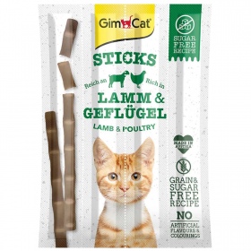 GimCat Sticks - klobásky pro kočky