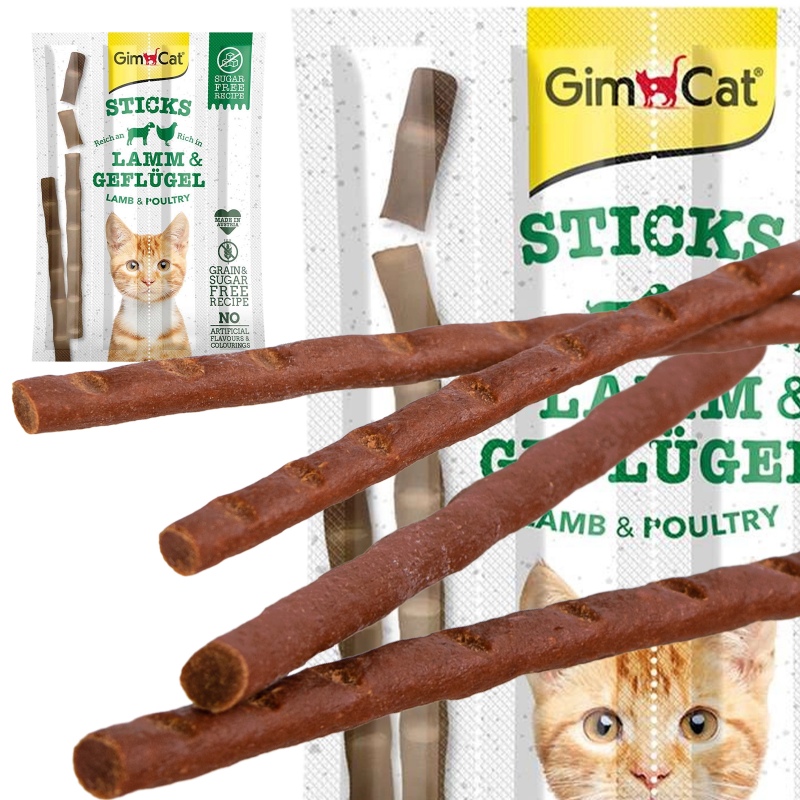 GimCat Sticks - klobásky pro kočky