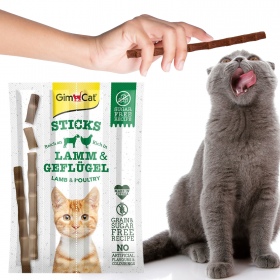 GimCat Sticks med lam og fjørfe