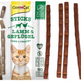 GimCat Sticks - Lamb & Poultry Sausages