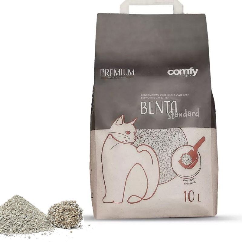 Comfy Benta Litière en Bentonite 10L