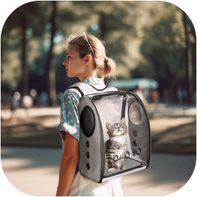 Furrever Friends Catoramic - Transport-Rucksack für Katzen und Hunde