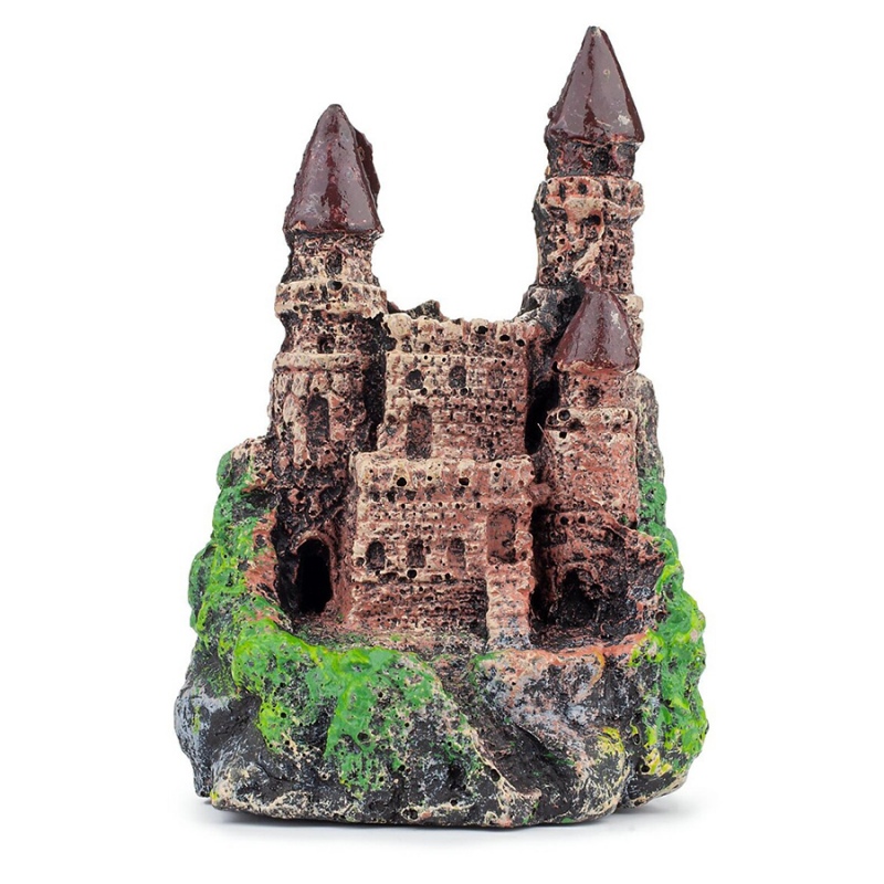 Happet aquariumdecoratie kasteel 13 cm