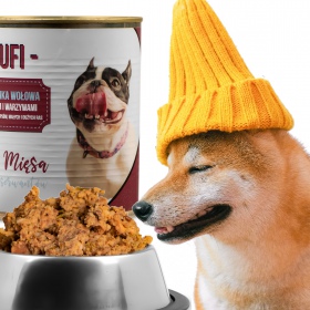 Bufi Karma für Hunde Premium - 82% Fleisch 415g