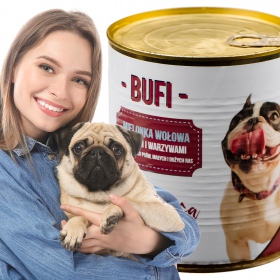 Bufi Karma für Hunde Premium - 82% Fleisch 415g