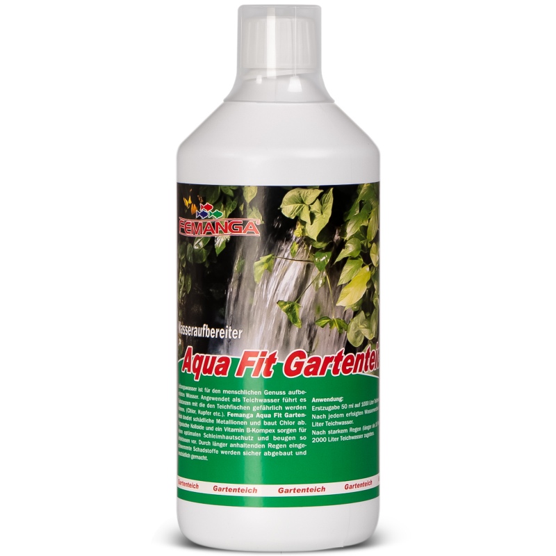 Femanga Aqua Fit Gartenteich 1000ml - Wasseraufbereiter