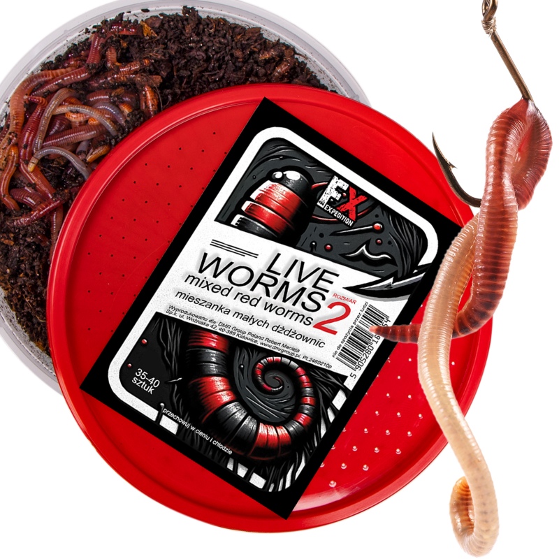 Fishing Expedition Live Worms No.2