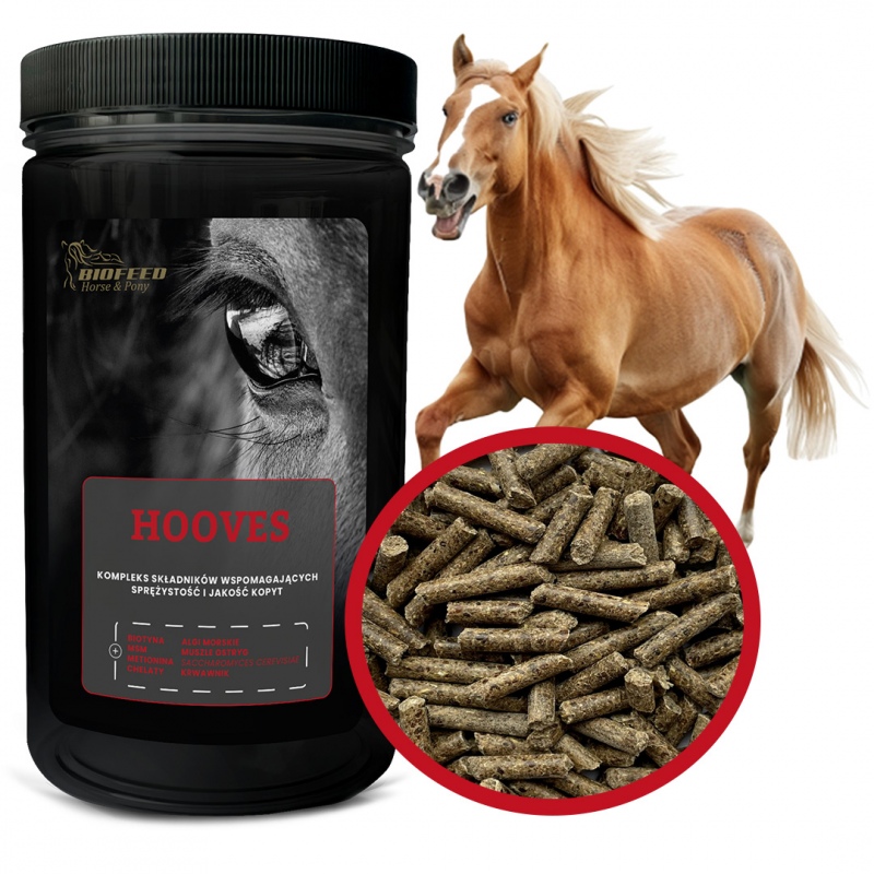 Biofeed Pferde- und Ponyhufe Granulat 900g