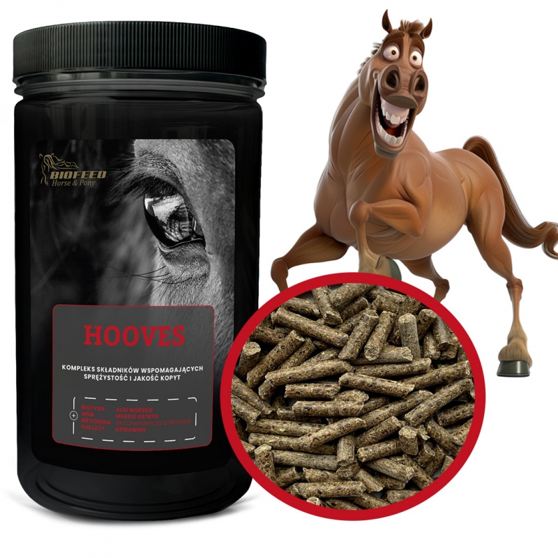 Biofeed Horse&Pony Hooves - granulát pro koně