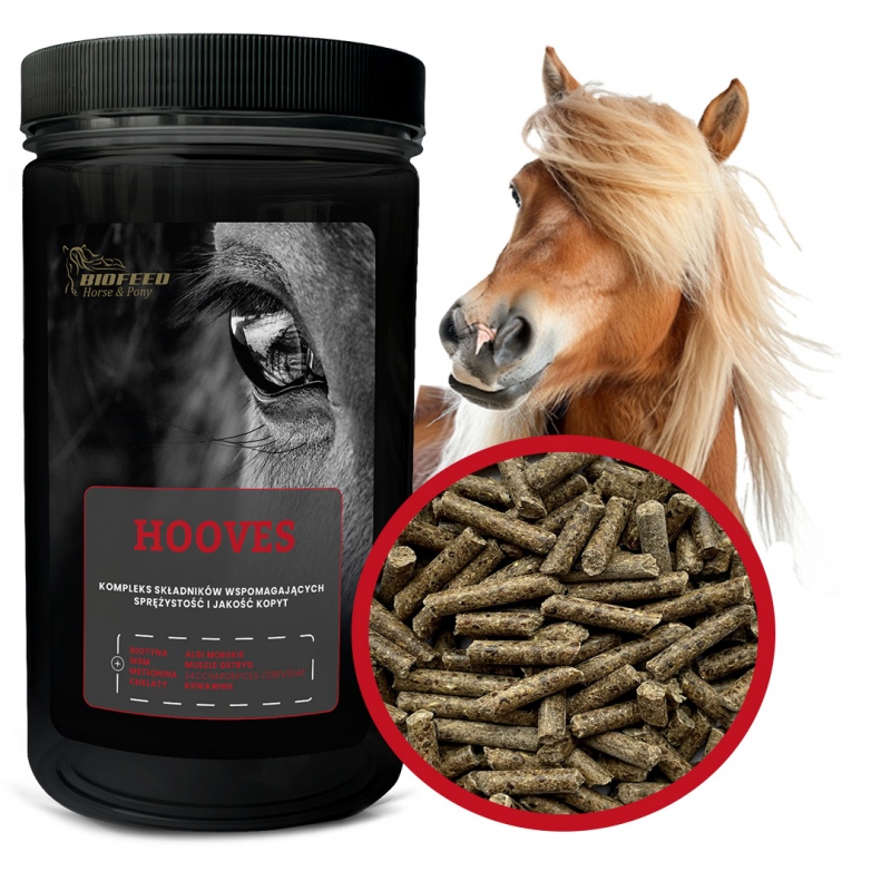 Biofeed Pferde- und Ponyhufe Granulat 900g