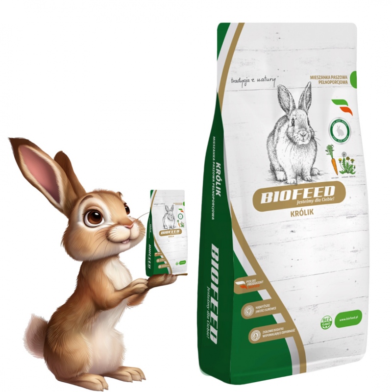 Ração Biofeed MPP Coelho Engorda - 25kg