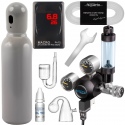 Aquario Exclusive 2.0 - conjunto de CO2 con electroválvula y computadora de pH + botella de 8l