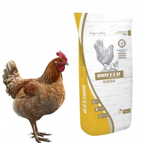 Biofeed Nioska Crumble 25kg para gallinas