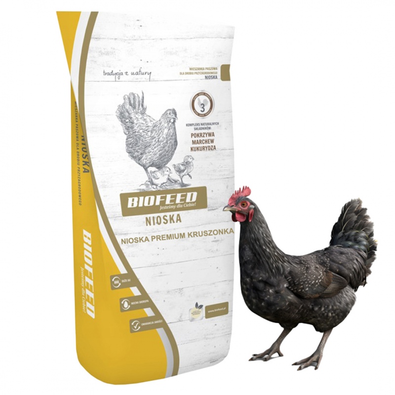 Biofeed Nioska PREMIUM crumble 25kg