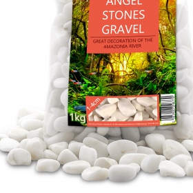 Eco Plant Angel Stones 1kg - Biele kamene