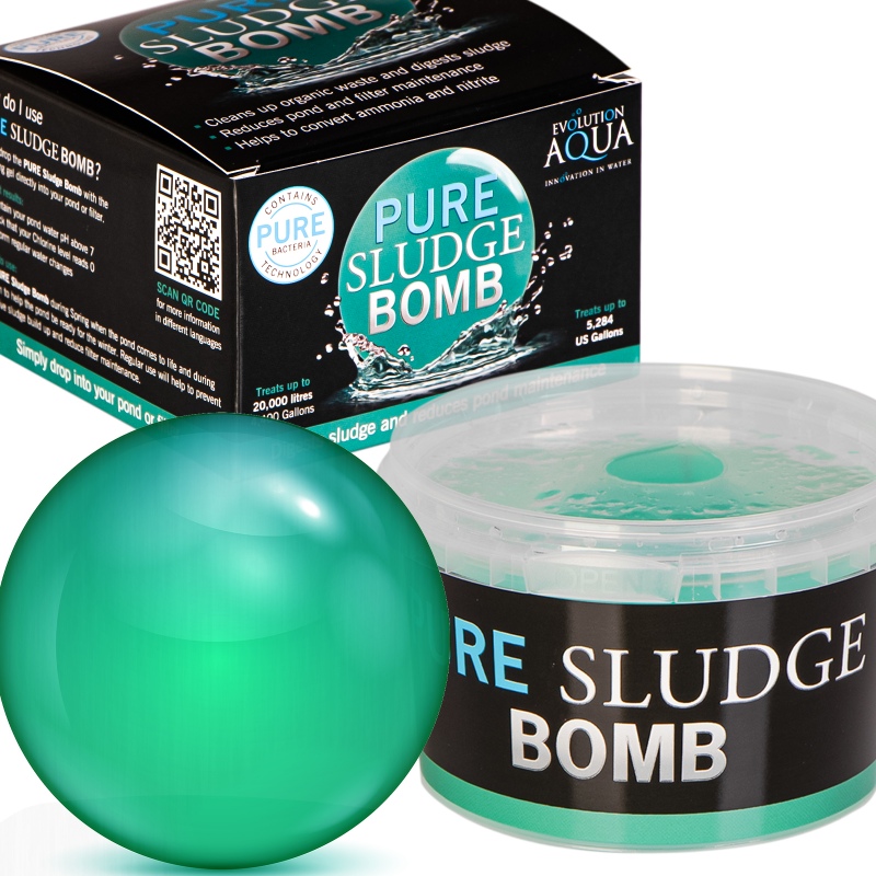 Evolution Aqua Pure Sludge Bomb - efektas