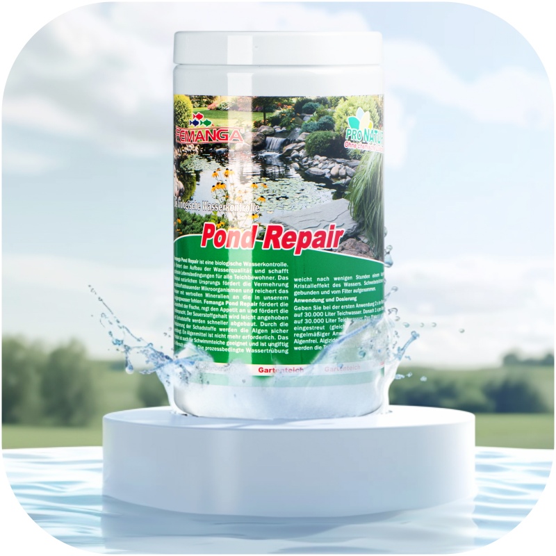 Femanga Pond Repair 1kg - Krystallklart vann