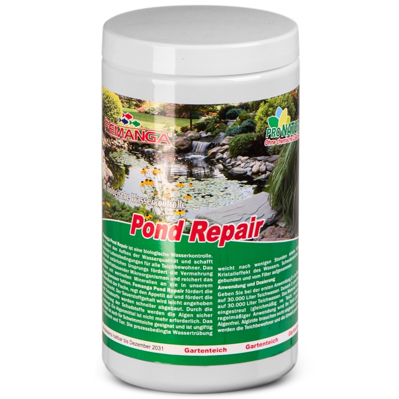 Femanga Pond Repair 1kg - Krystallklart vann