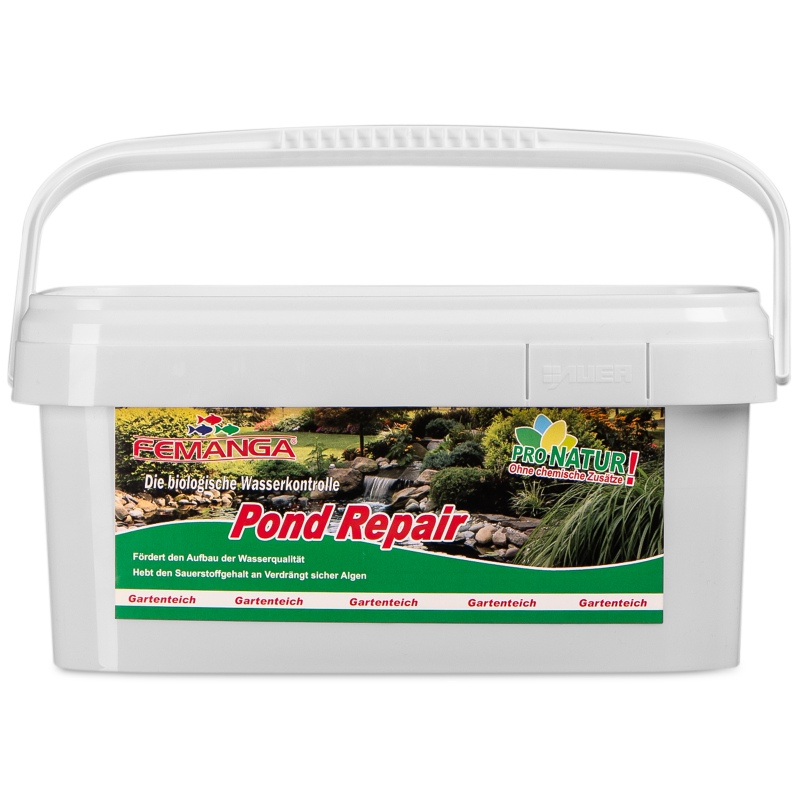 Femanga Pond Repair 2,5kg - krystallklart vann