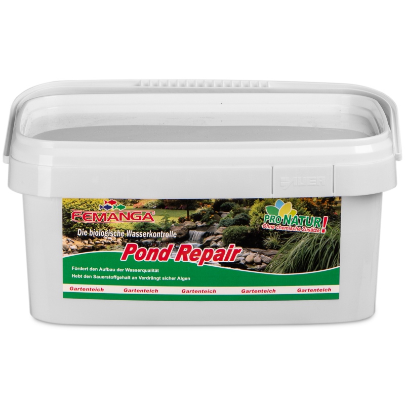 Femanga Pond Repair 2,5kg - krystallklart vann