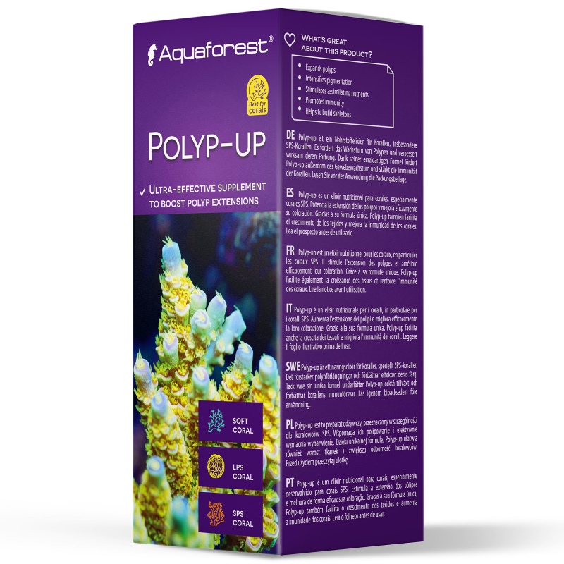 Aquaforest Polyp-Up 50ml suplemento SPS