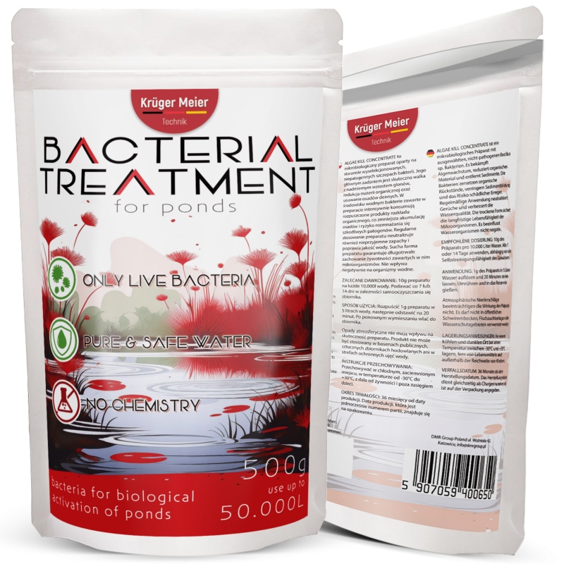 Tratamiento Bacteriano Kruger Meier 500g