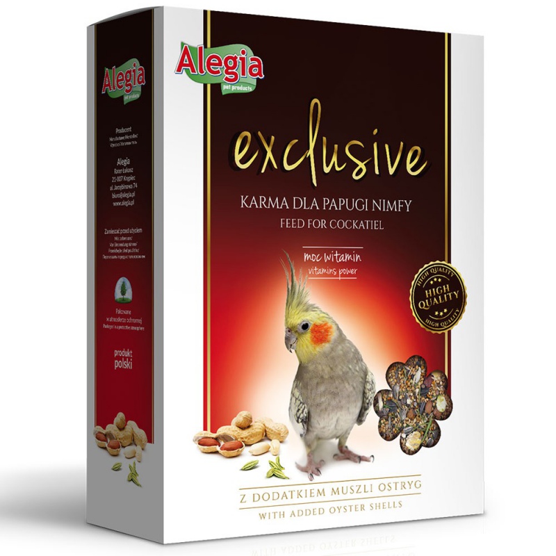 Alimentation Exclusive pour Perruche Nimfe 1kg