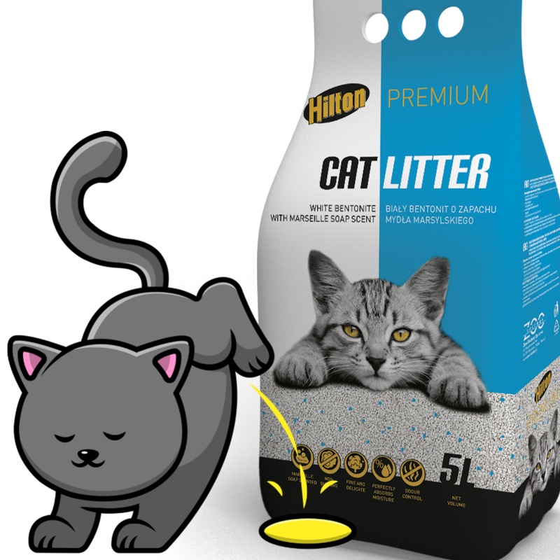 Hilton Cat Litter White Soap 5l