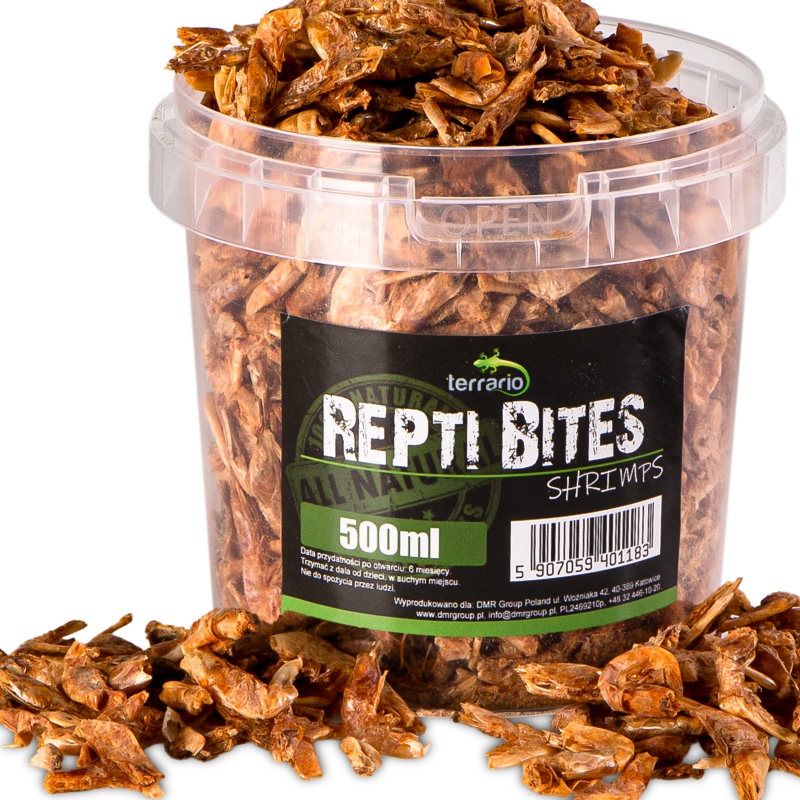 Terrario Repti Bites Shrimps - Suszone krewetki 500ml