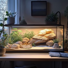 Terrario Rock Oasis S skål til terrarium