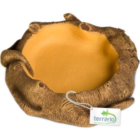 Terrario Rustic Wood Bowl - Миска за терариум