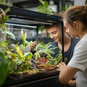 Tigela de Anel de Árvore para Terrários