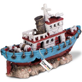 Kruger Meier Shipwreck do akwarium 28x9x18 cm