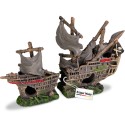 Kruger Meier Nave Pirata – Barca per Acquario 25x6x16 cm