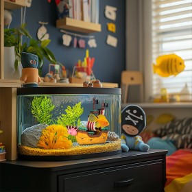 Kruger Meier Bateau Pirate S pour aquarium