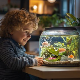 Kruger Meier Froggy Bubble - Allegra Rana per Acquario