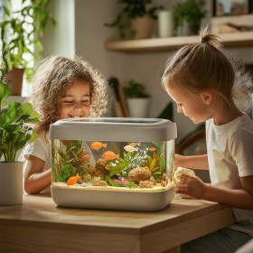 Set di bolle Froggy per acquario