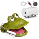 Kruger Meier Froggy Bubble Set – Ozdoba s aerátorom do akvária