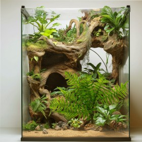 Kunstbregne til terrarium 32x15x32 cm