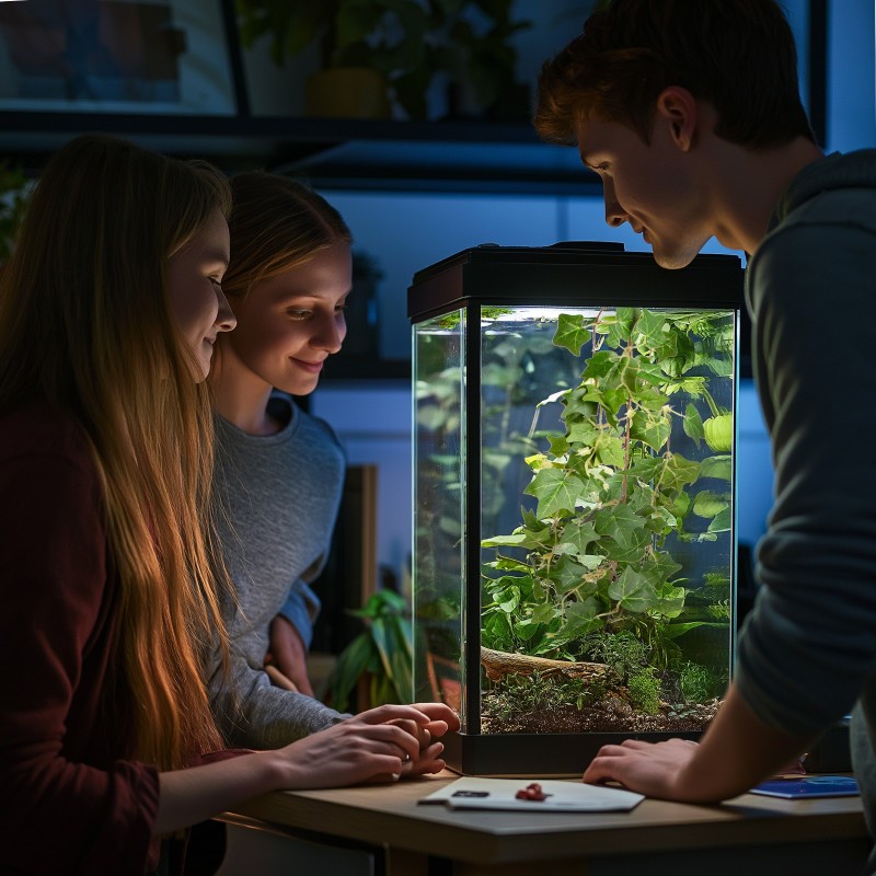 Hengende eføy 75 cm til terrarium