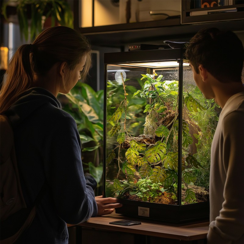 Hanging Monstera 70 cm for Terrariums