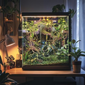 Terrario Kunsttak Decoratief voor Terrarium